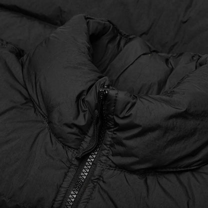 Real Feather Jacket Black