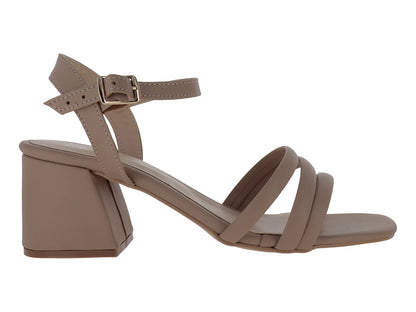 Sandalias Luna Rosa Color Maquillaje para Mujer
