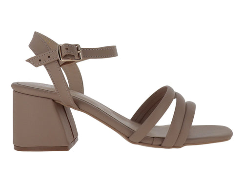 Sandalias Luna Rosa Color Maquillaje para Mujer