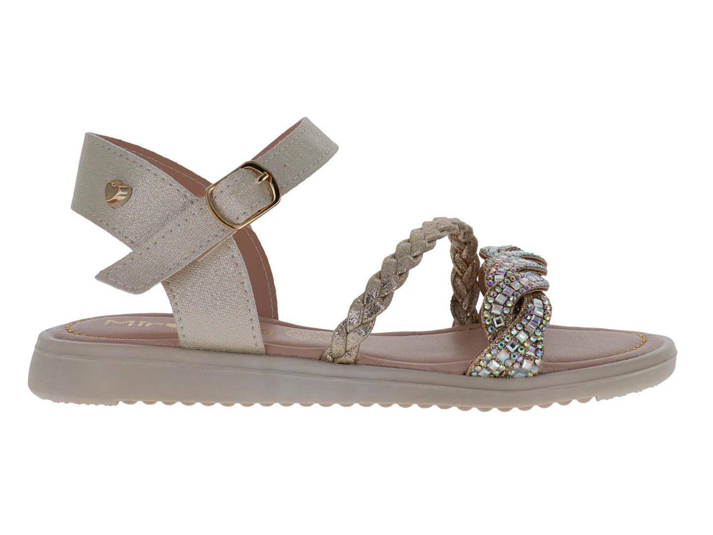 Sandalias Miroslava Oro para Niña
