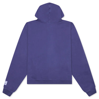 90s Full Zip Washed Violet