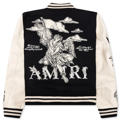 MA Angel Varsity Jacket Black
