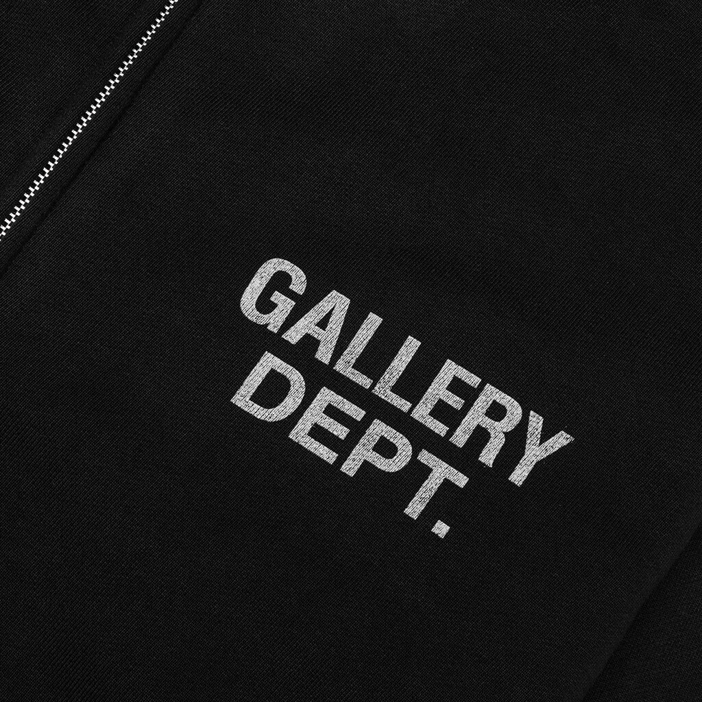 90s Full Zip Black