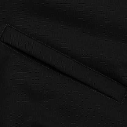 Wool Bomber Jacket Black