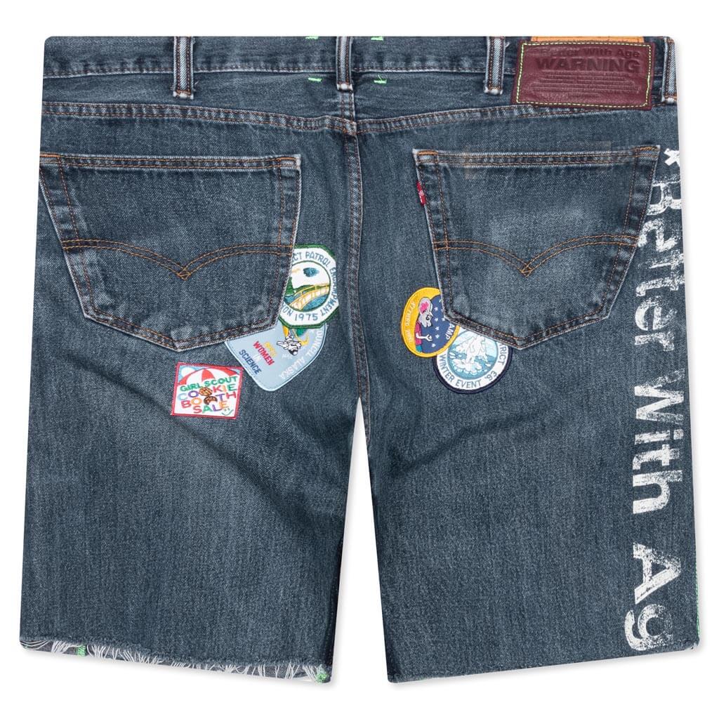 Gentlemans Denim Shorts Multi