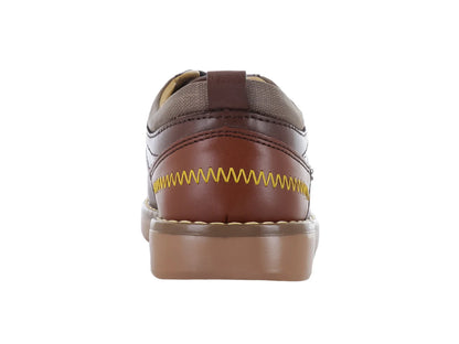 Zapatos Miniburbujas Rally Castaña para Niño