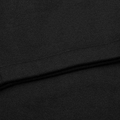 Stitch Detail T Shirt Black
