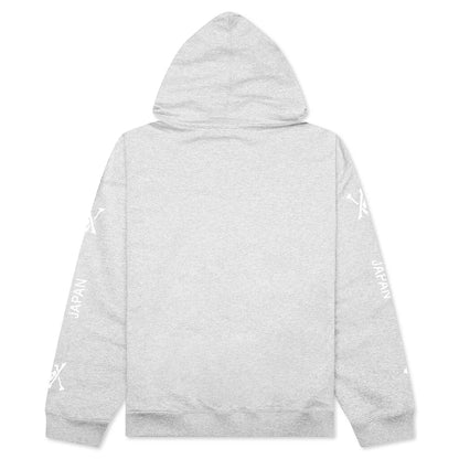 Logo Hoodie Top Gray