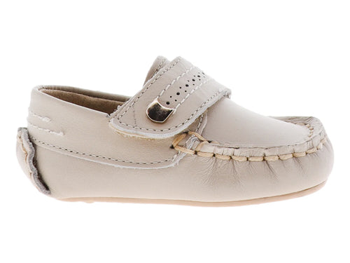 Zapatos Mocasín Miniburbujas Color Hueso para Niño