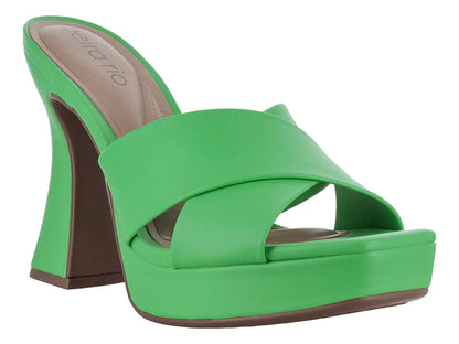 Sandalias Beira Rio Verde Hortela para Mujer