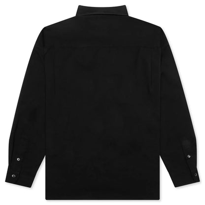 Over Shirt L S Black