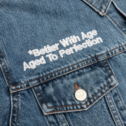 Portrait Denim Jacket Multi
