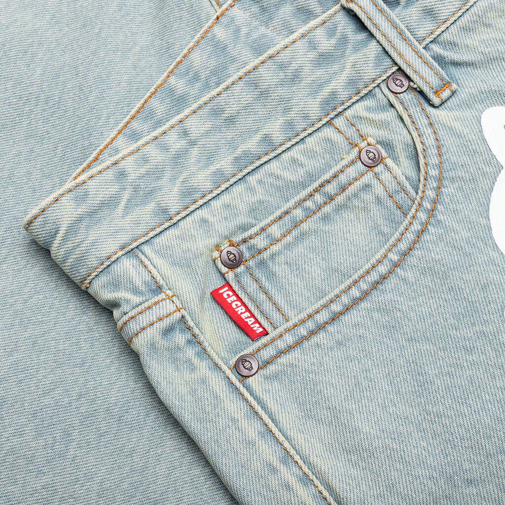 Blue Dog Jean Strawberry Fit Shorts Blueberry Haze