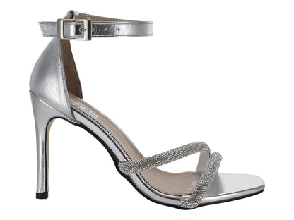 Sandalias Roze Plata para Mujer