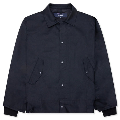 Wool Twill Jacket Black