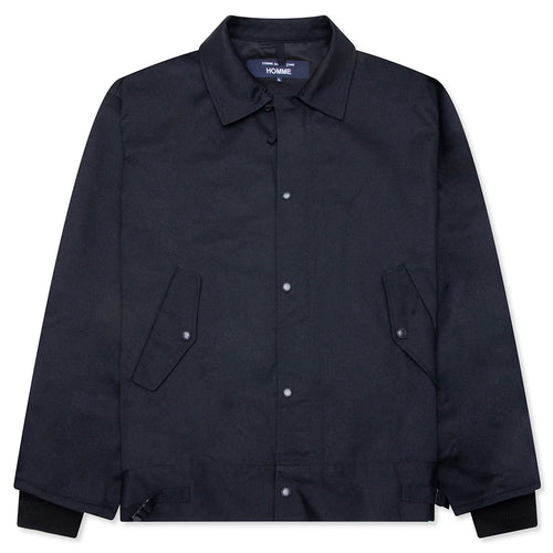 Wool Twill Jacket Black