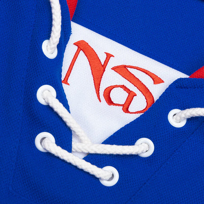 Saint M6 x Nas Illmatic 94 Game Jersey Blue