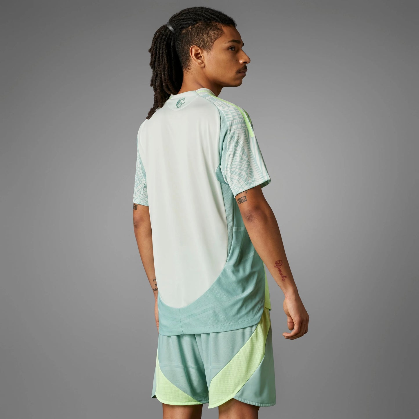 adidas Mexico Away Authentic Jersey 2024 Linen Green