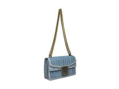 Bolsa de Hombro Steve Madden Bmyka Denim para Mujer