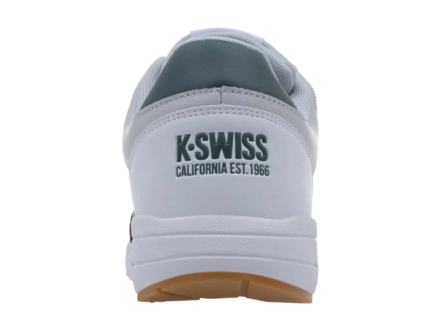 Tenis K Swiss Maxwell Blanco Gris y Verde para Hombre