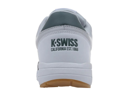 Tenis K Swiss Maxwell Blanco Gris y Verde para Hombre