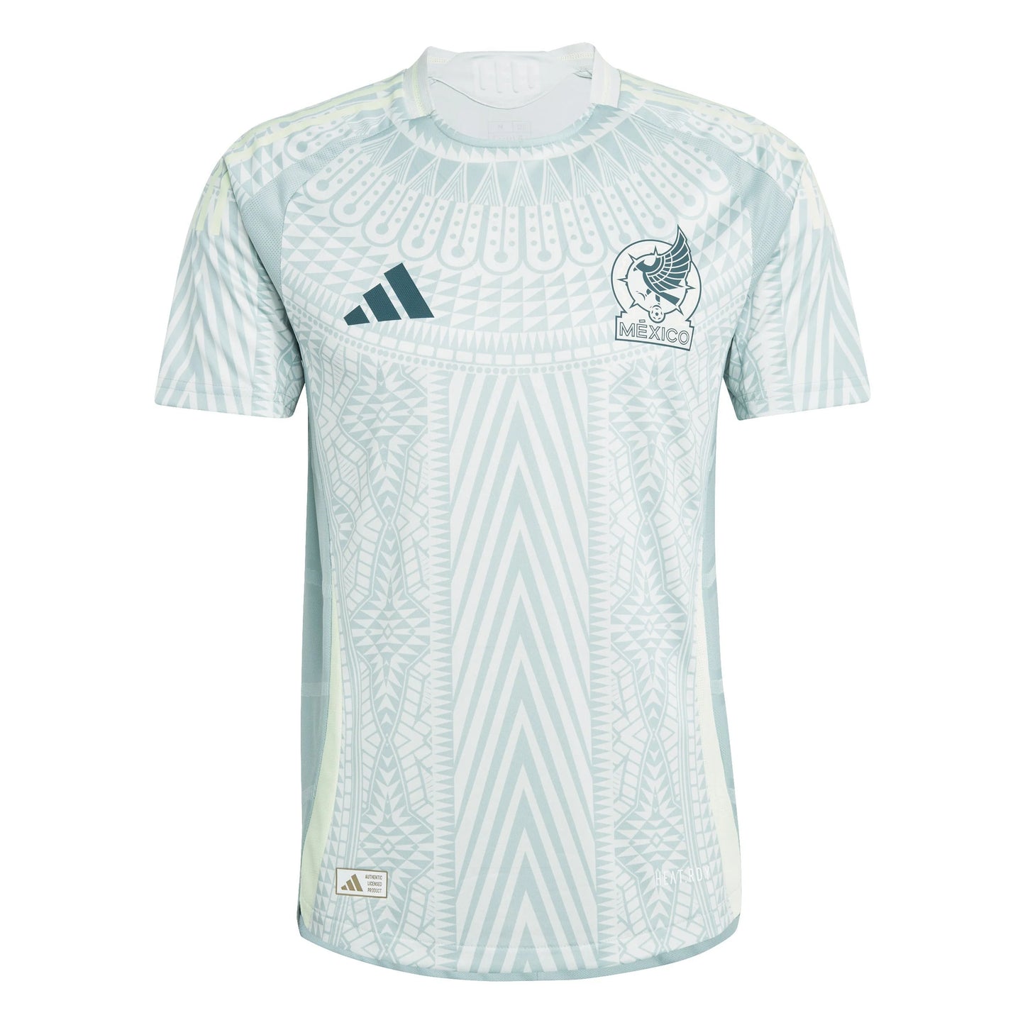 adidas Mexico Away Authentic Jersey 2024 Linen Green