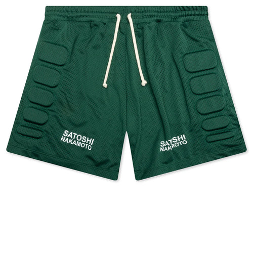 Mesh Moto Short Green
