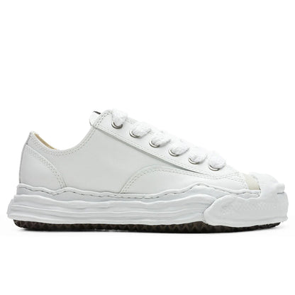 Hank Low OG Sole Toe Cap Leather Sneaker White