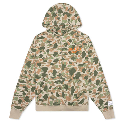 90s Full Zip Frog Camo Plains