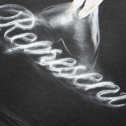 British Cowboys T Shirt Stained Black