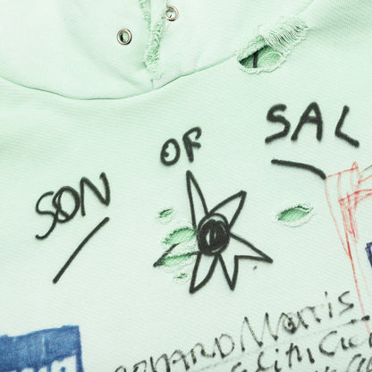Son of Sal Hooded Sweatshirt Mint Green