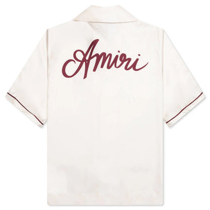 MA Swirl Bowling Shirt Alabaster