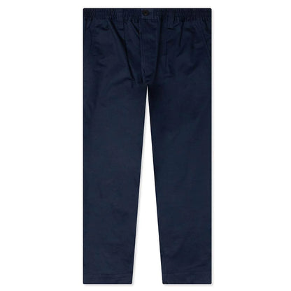 Cropped Drawstring Trousers Ink