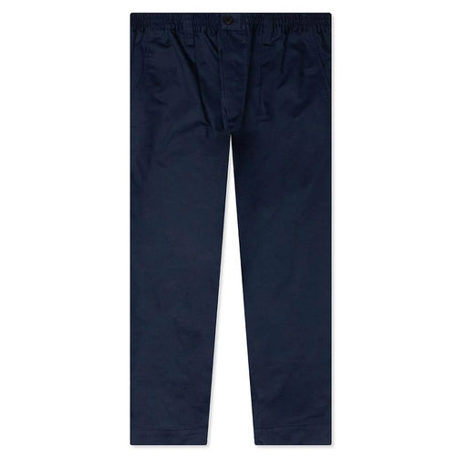 Cropped Drawstring Trousers Ink