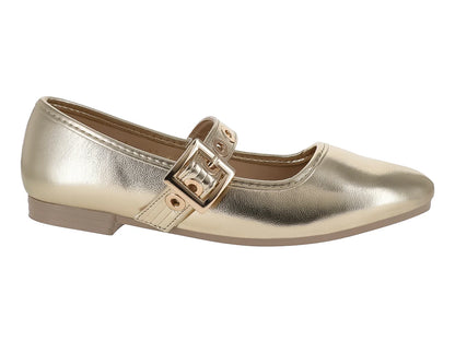 Zapatos Planos MELIANA Color Oro para Mujer