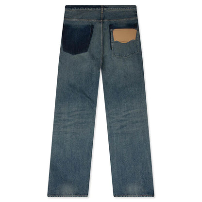 Flare Tapered Jeans Indigo