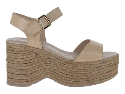 Sandalias Vicenza Plataforma Nácar para Mujer