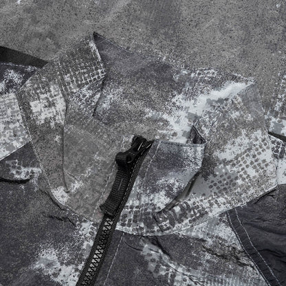 Dissolving Grid Camo Jacket Grey