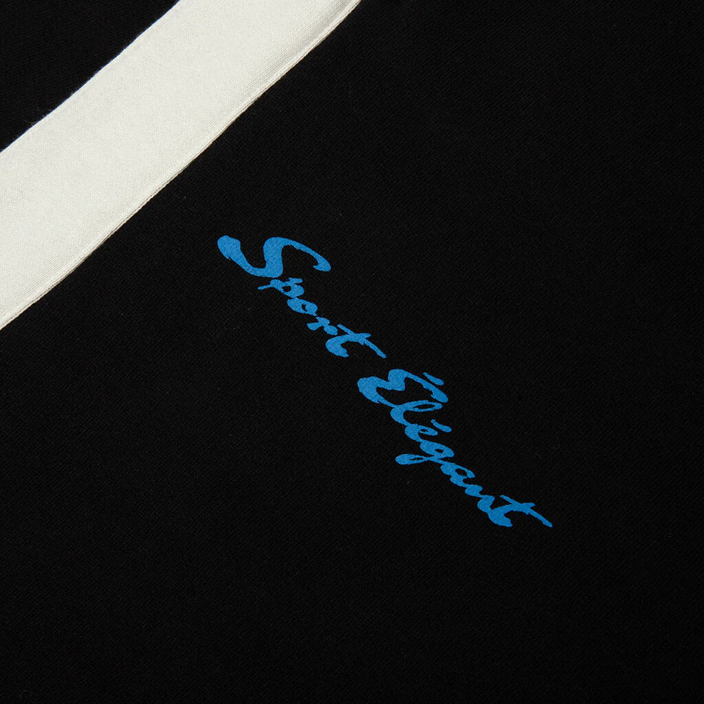 2K Fit Sweatpants Washed Black Off White