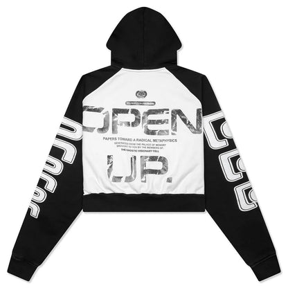Open Up Agape Hoodie Black Heather