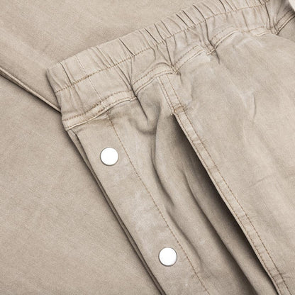 Denim Pusher Pants Pearl