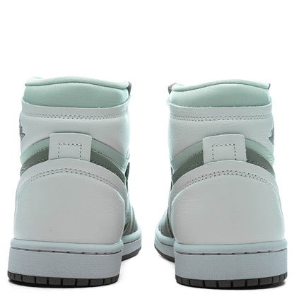 Womens Air Jordan 1 High Method of Make Medium Olive Oil Green Sea Glass Seafoam