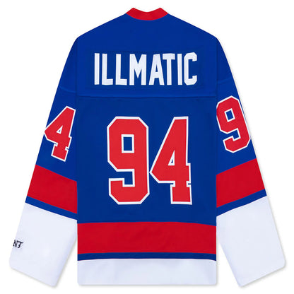 Saint M6 x Nas Illmatic 94 Game Jersey Blue