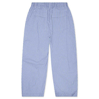 Poplin Pants Blue Stripe