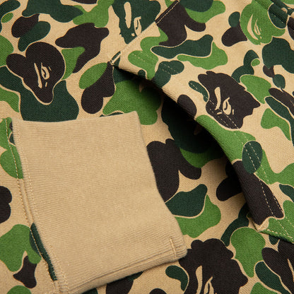 Abc Camo Shark Full Zip Hoodie Green