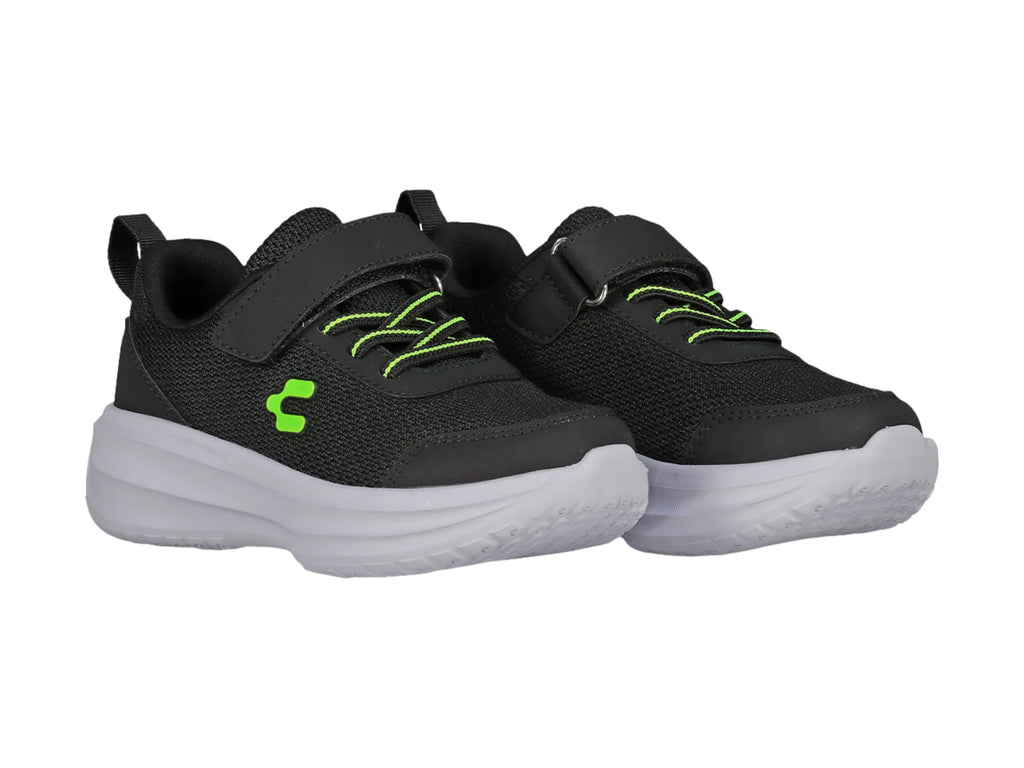 Tenis Charly Road Casual Negro para Niño
