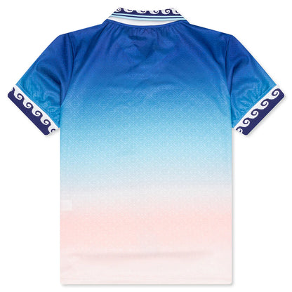 Gradient S S Football Shirt Blue