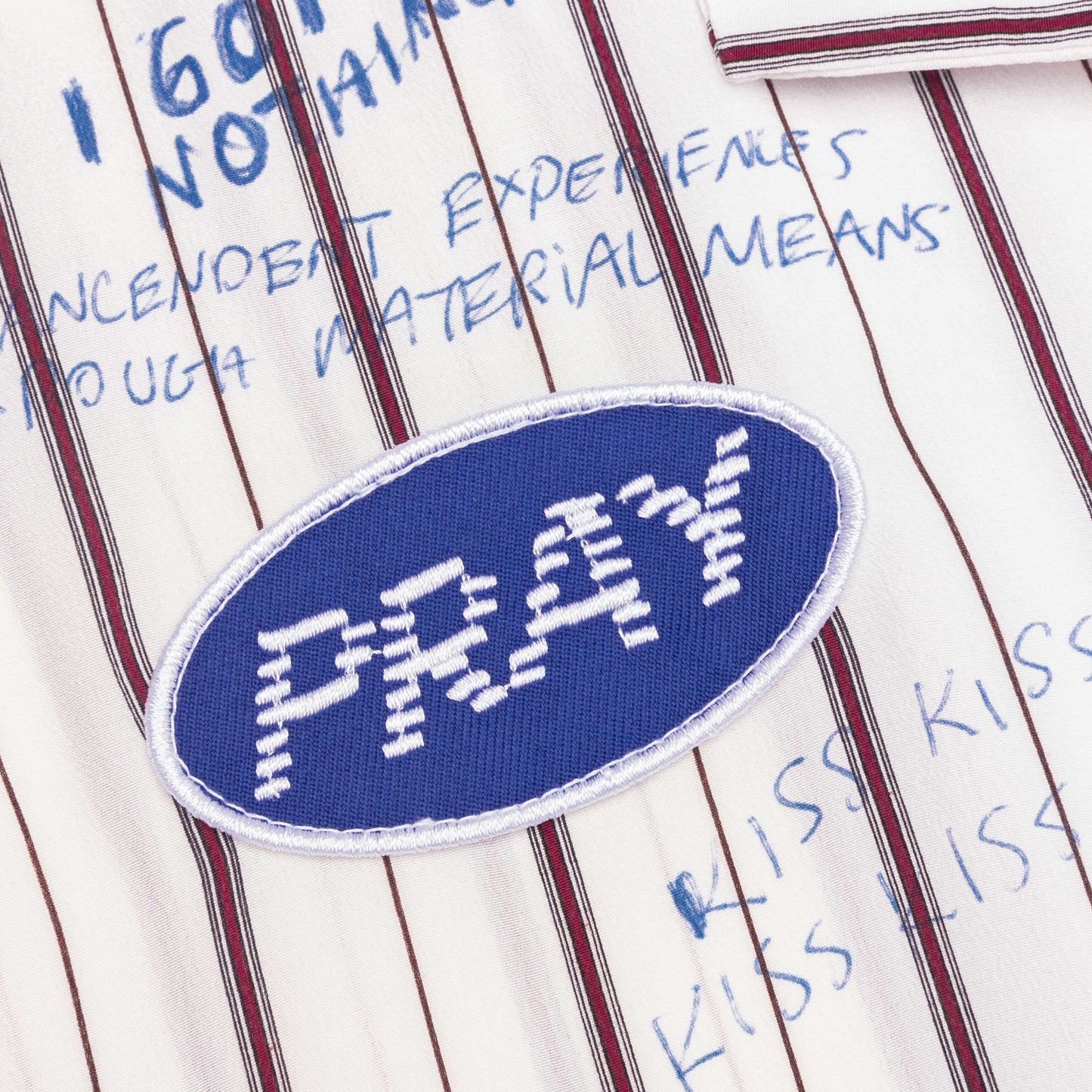 Praying Silk Mechanic Shirt Cream