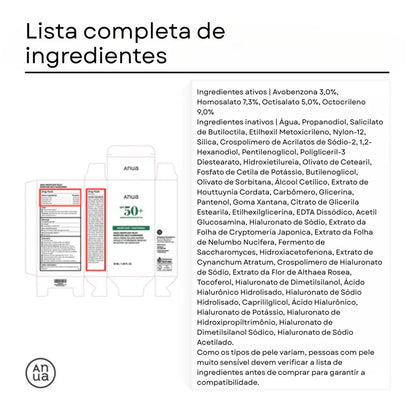 Protetor Solar Suave e Hidratante Heartleaf Silky