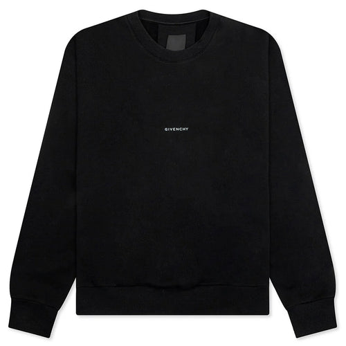 Tarot Print Boxy Fit Long Sleeve T Shirt Black
